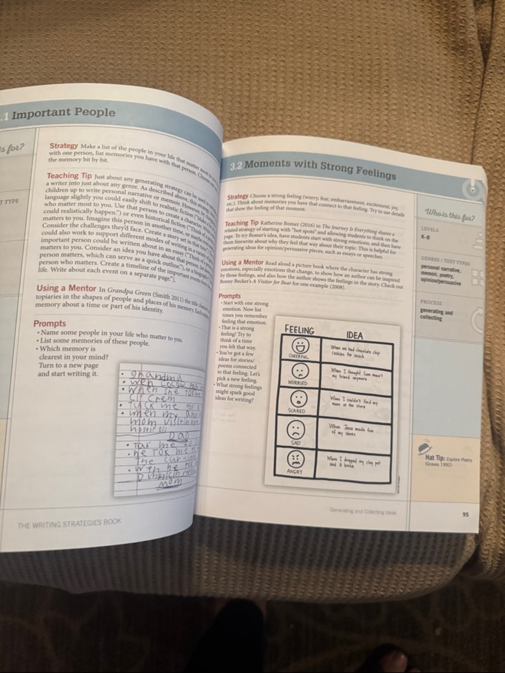 The Writing Strategies Book by Jennifer Serravallo - Green - Picture 5 of 7
